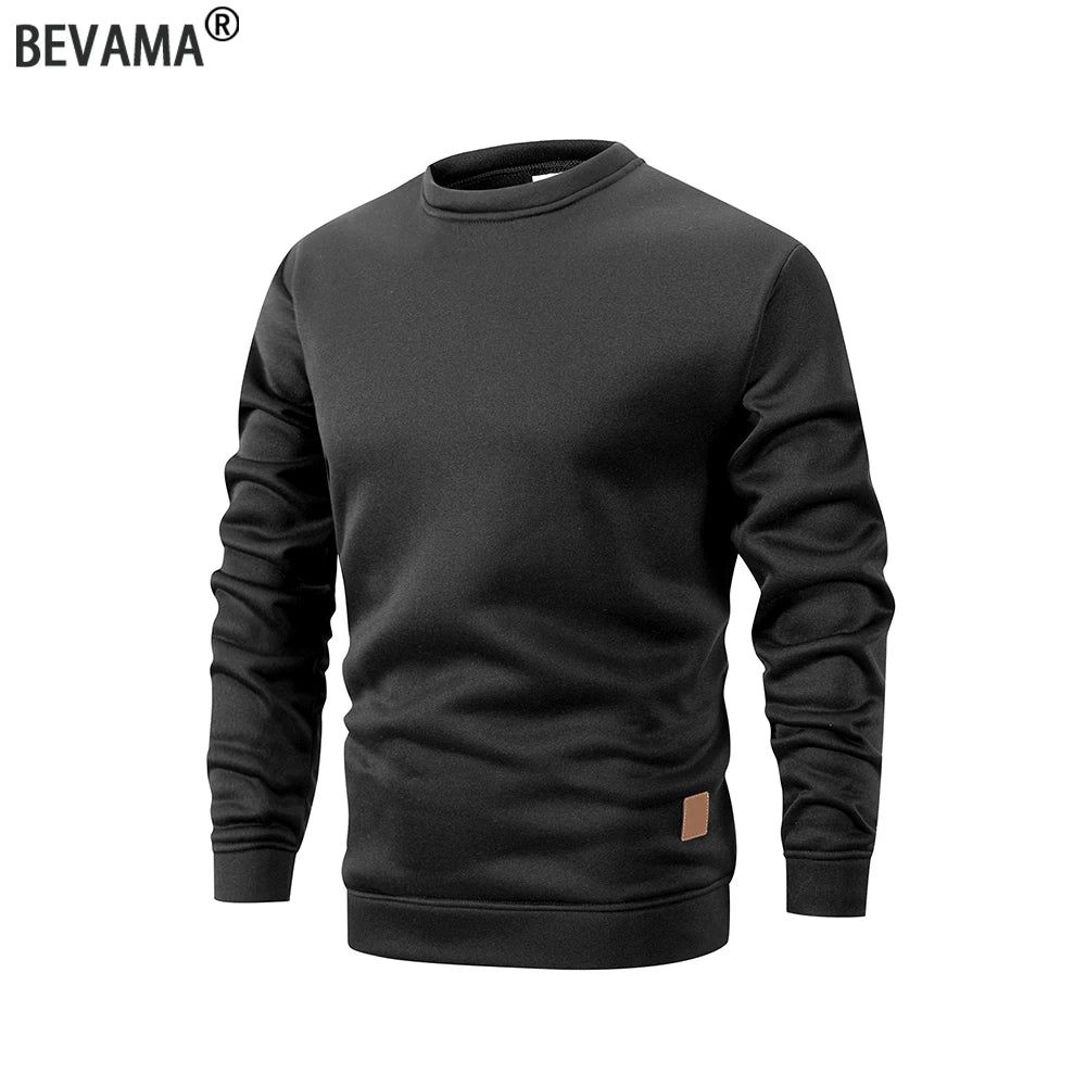 Men's Fleece-Lined Thermal Sweatshirt