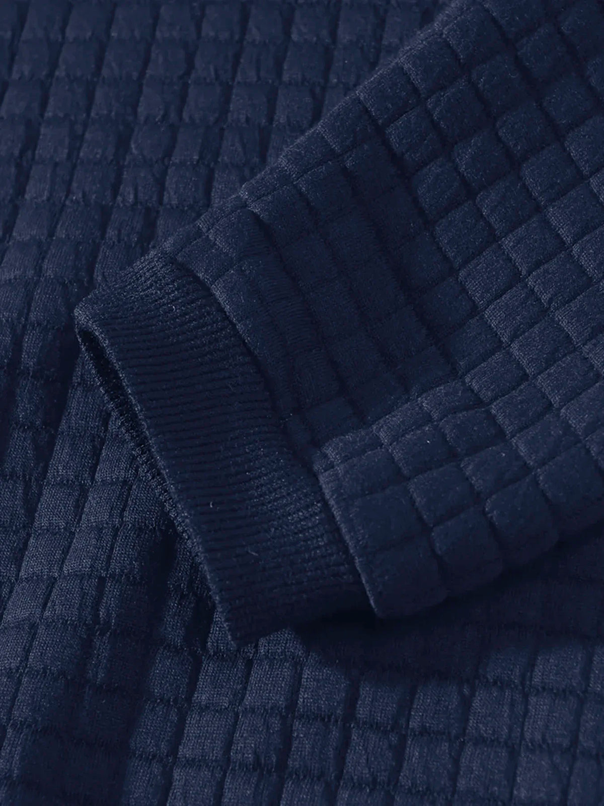 Men's Jacquard Crew Neck Sweater