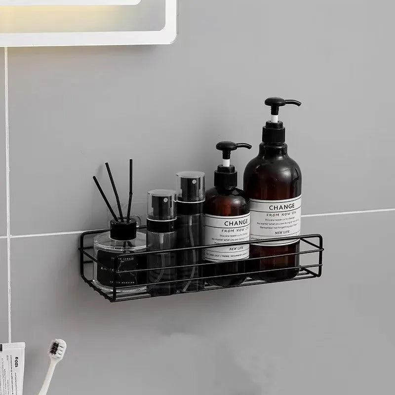 No-Drill Corner Shower Caddy Shelf