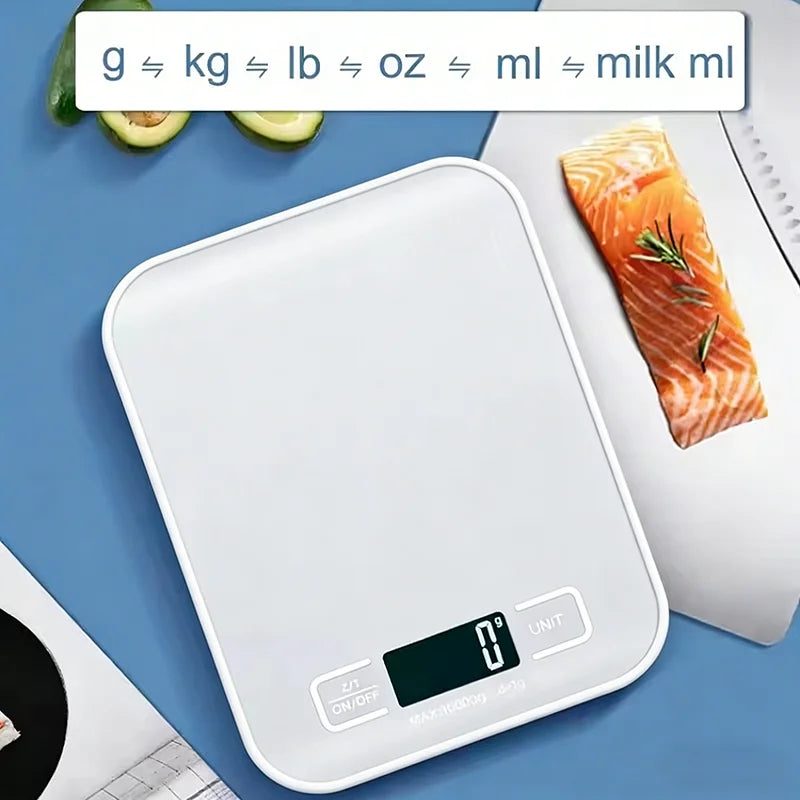 Digital Kitchen Scale with LED Display (5/10kg)