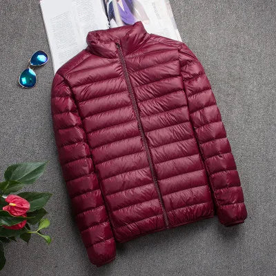 Men's Lightweight Hooded Down Jacket