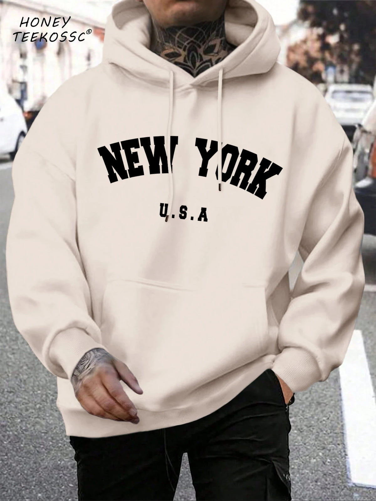 Men's Brooklyn Print Hoodie