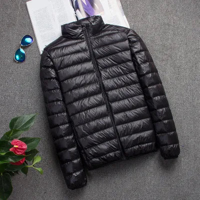Men's Lightweight Hooded Down Jacket