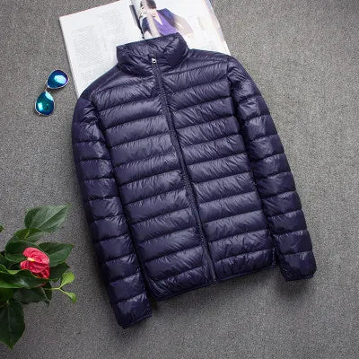 Men's Lightweight Hooded Down Jacket