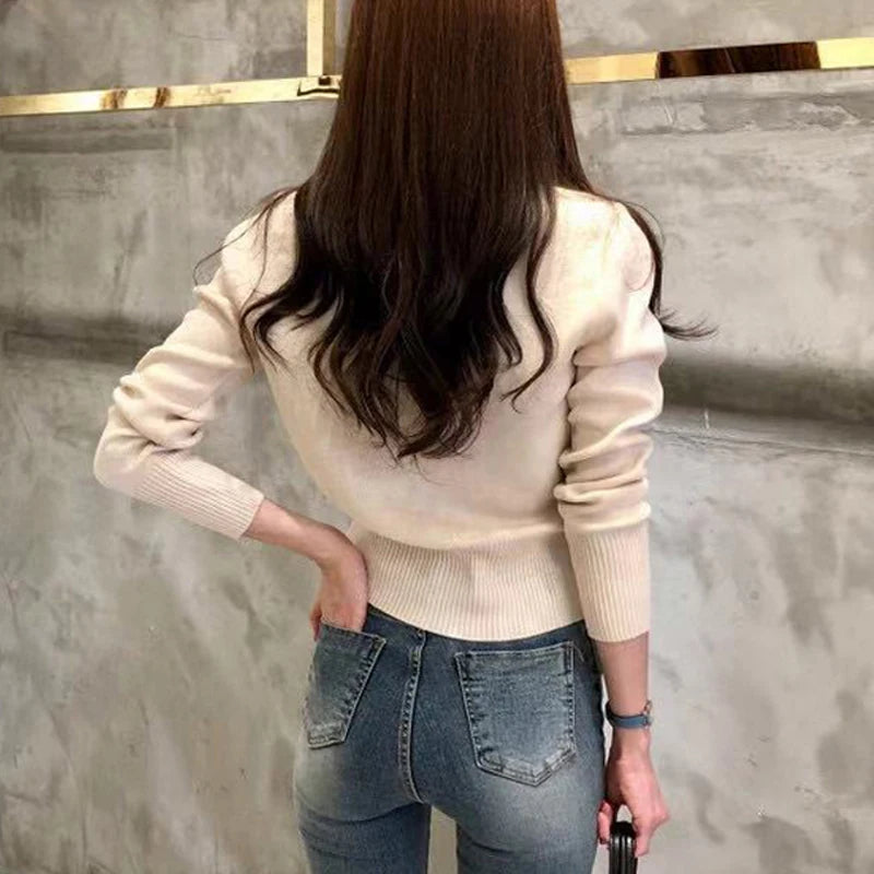 Women's Knitted Cardigan Sweater Coat