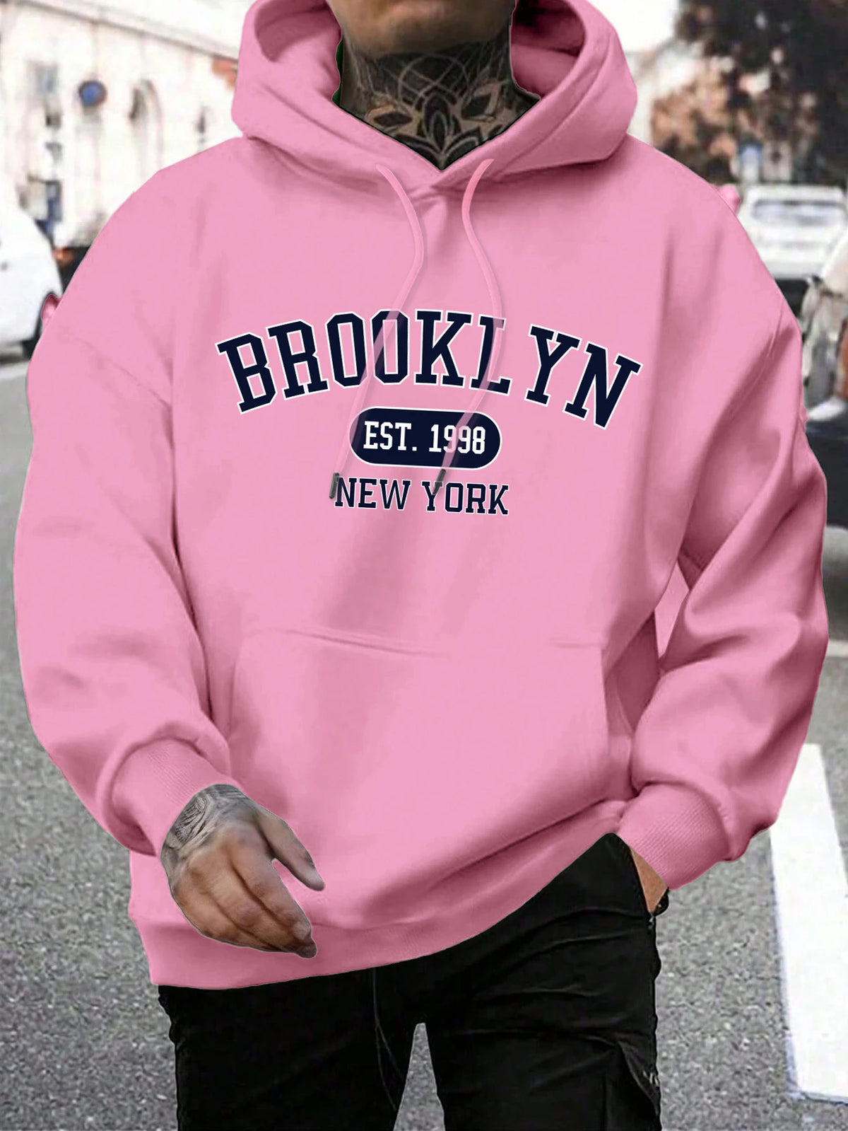 Men's Brooklyn Print Hoodie