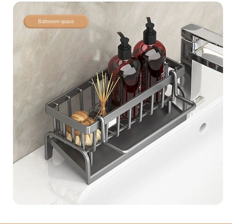 Sink Sponge & Dish Cloth Draining Rack