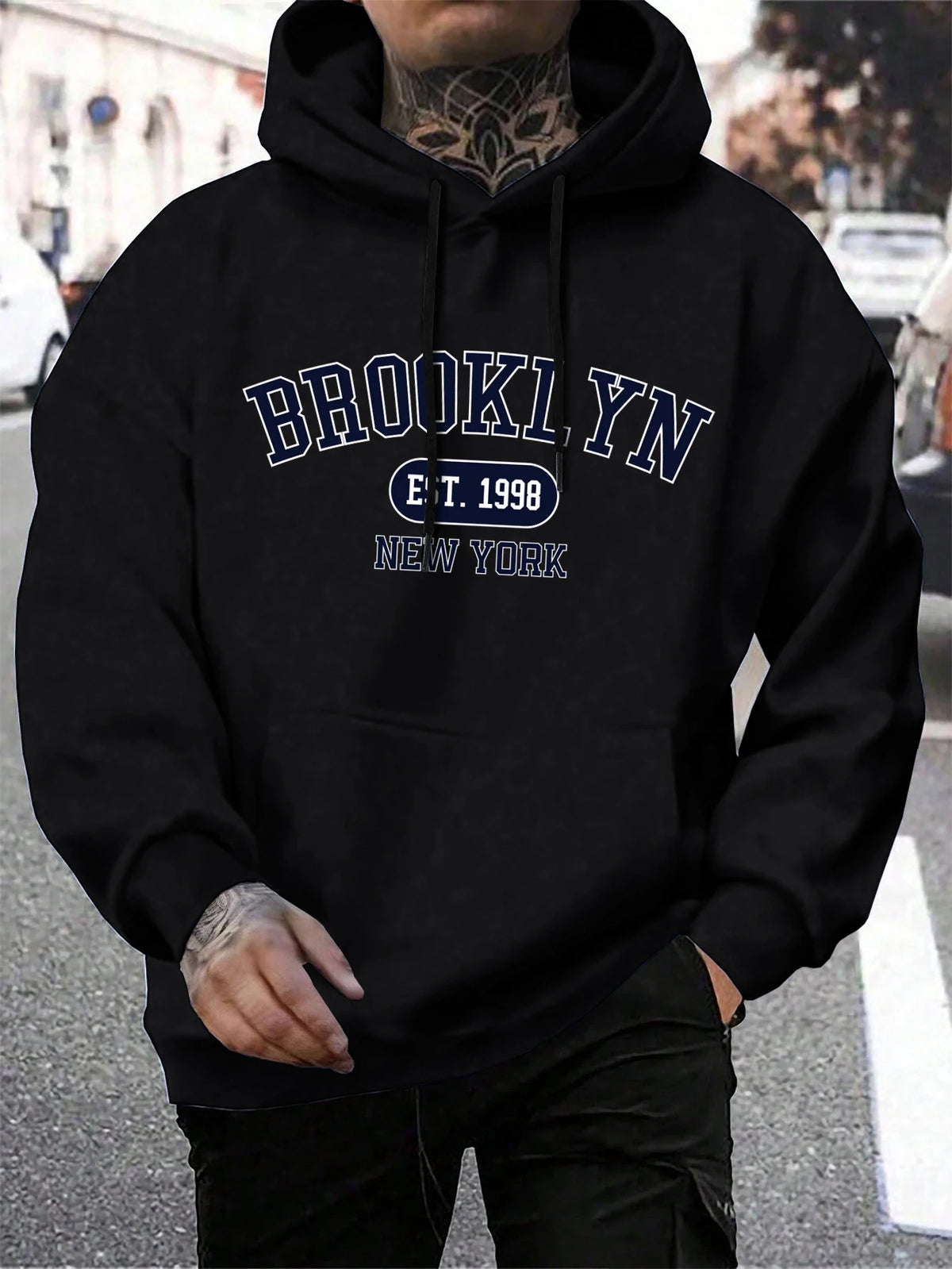 Men's Brooklyn Print Hoodie