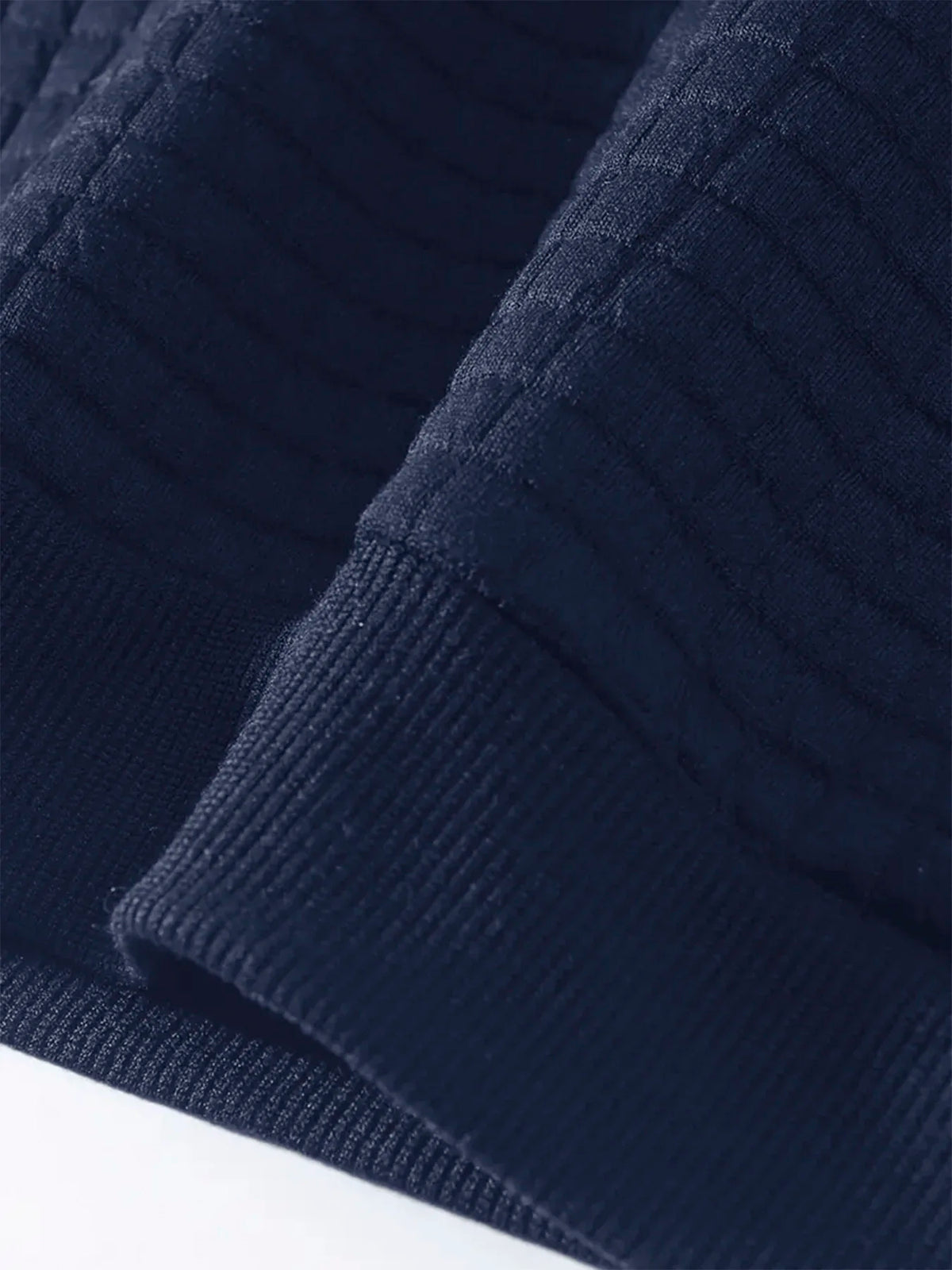 Men's Jacquard Crew Neck Sweater