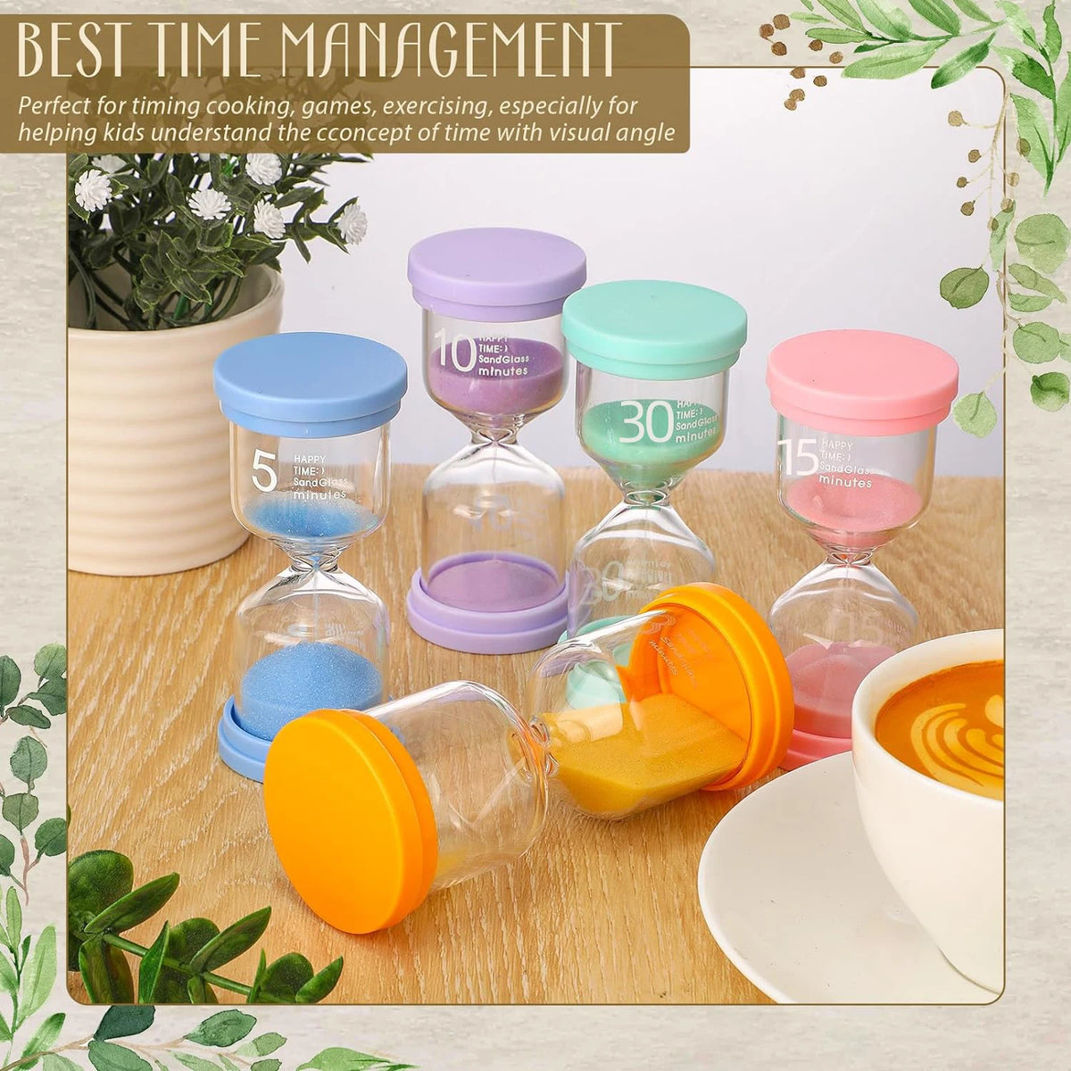 Colorful Sand Timer Hourglass