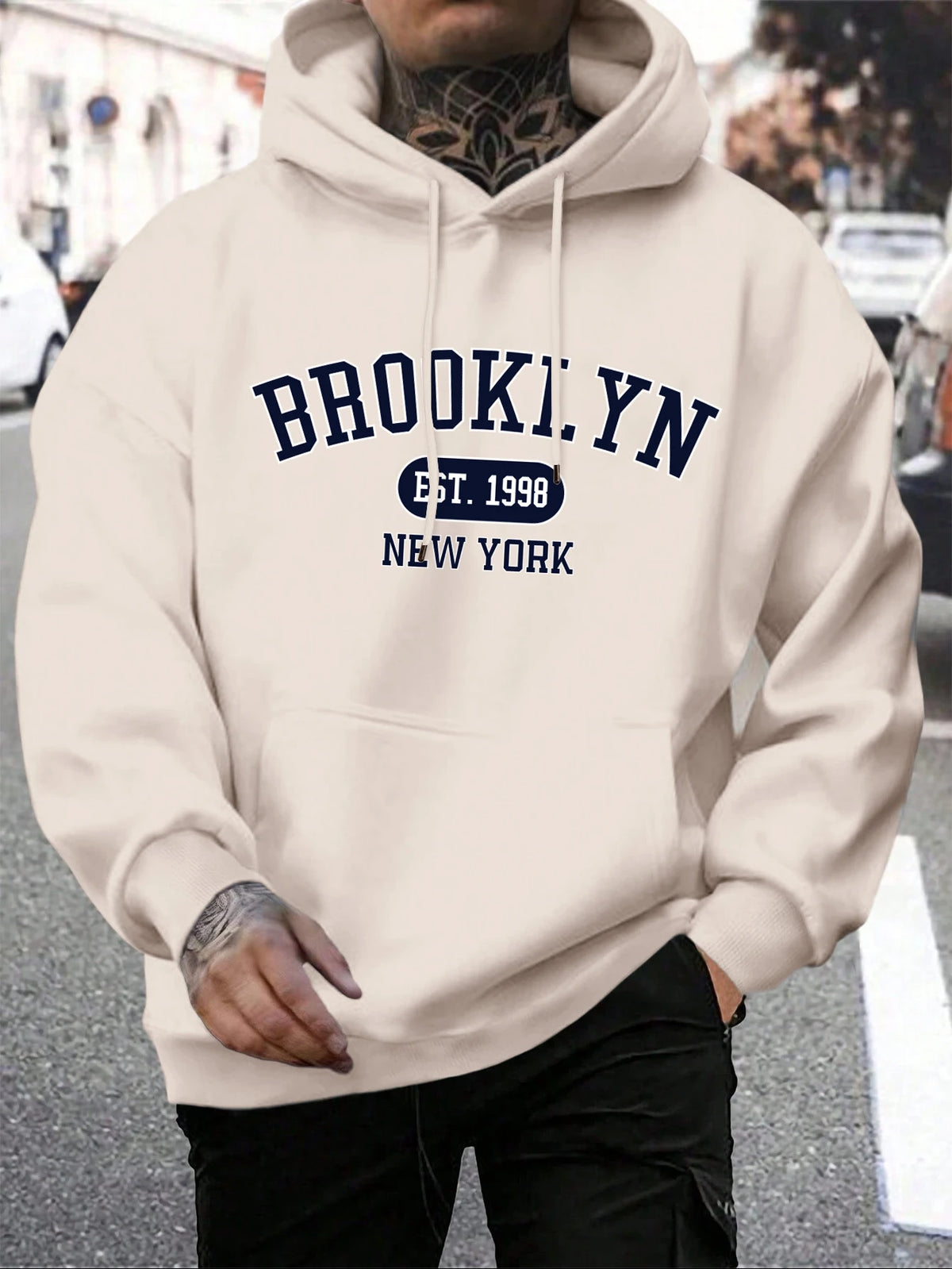 Men's Brooklyn Print Hoodie
