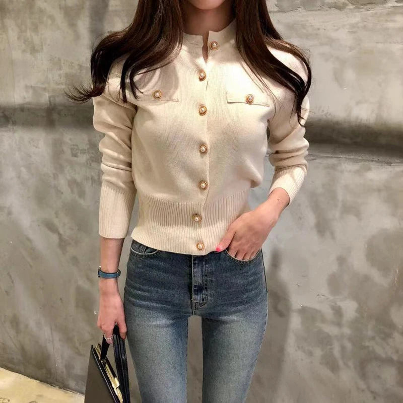 Women's Knitted Cardigan Sweater Coat