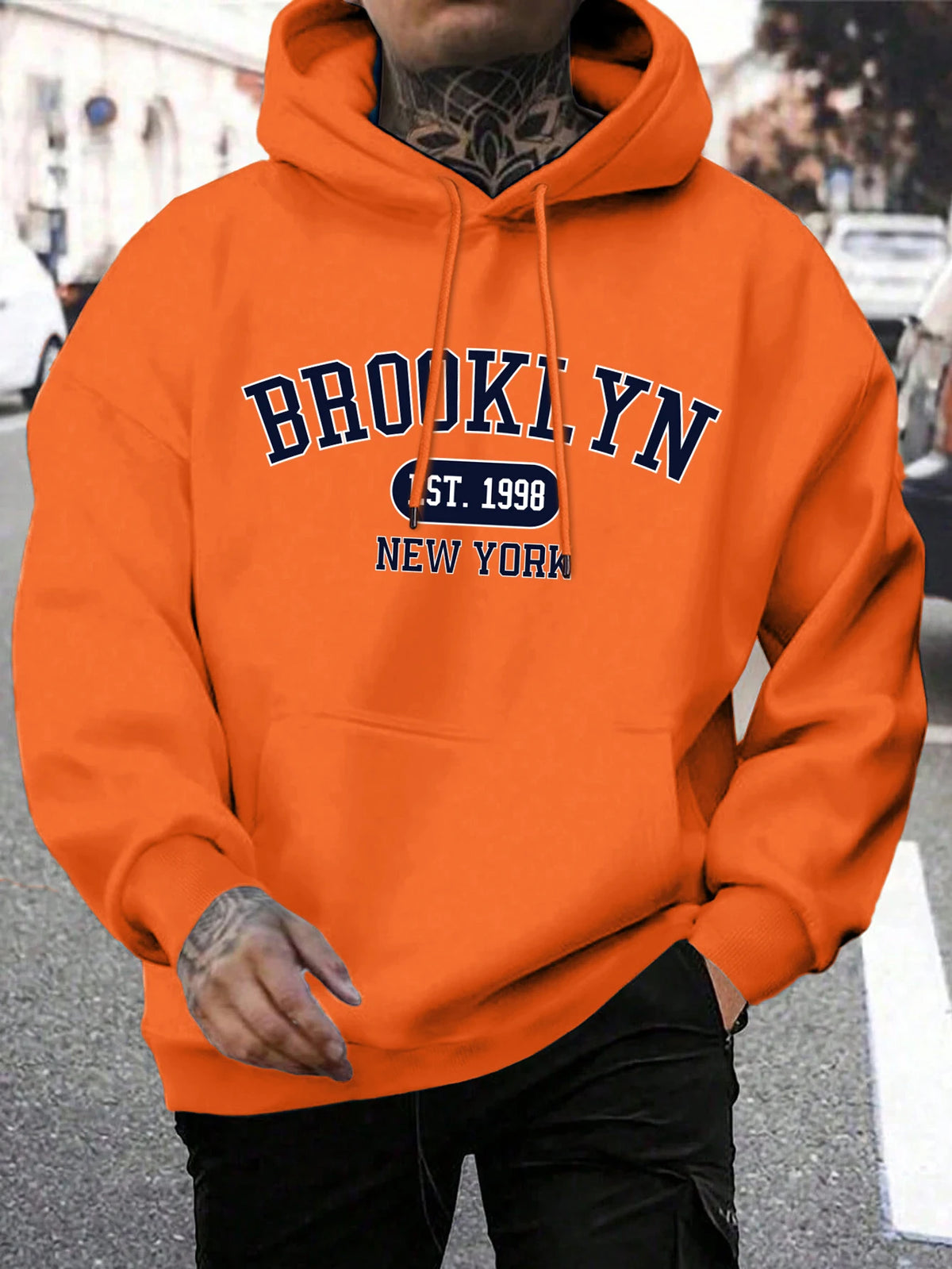 Men's Brooklyn Print Hoodie
