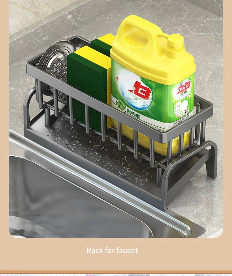 Sink Sponge & Dish Cloth Draining Rack