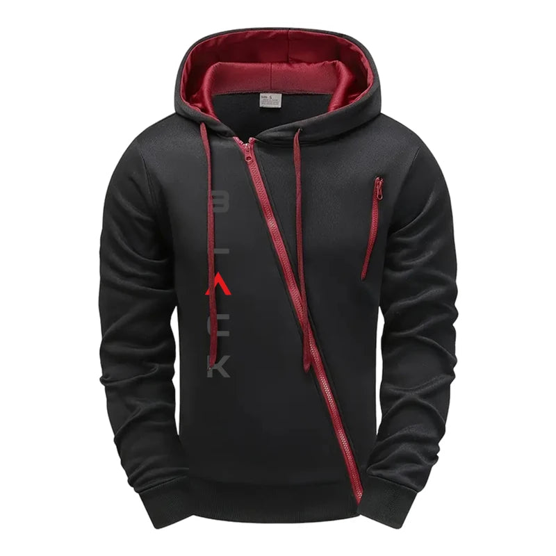 Men's Letter Print Zip Tracksuit