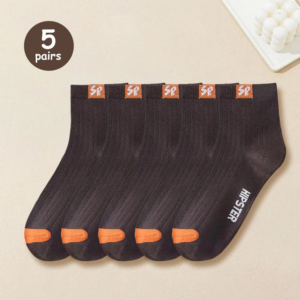 Men's Breathable Sports Socks (5–20 Pairs)