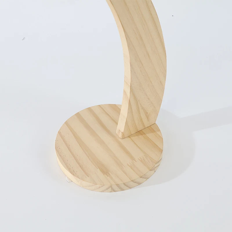 Wooden Leaf Banana Hanger Fruit Rack