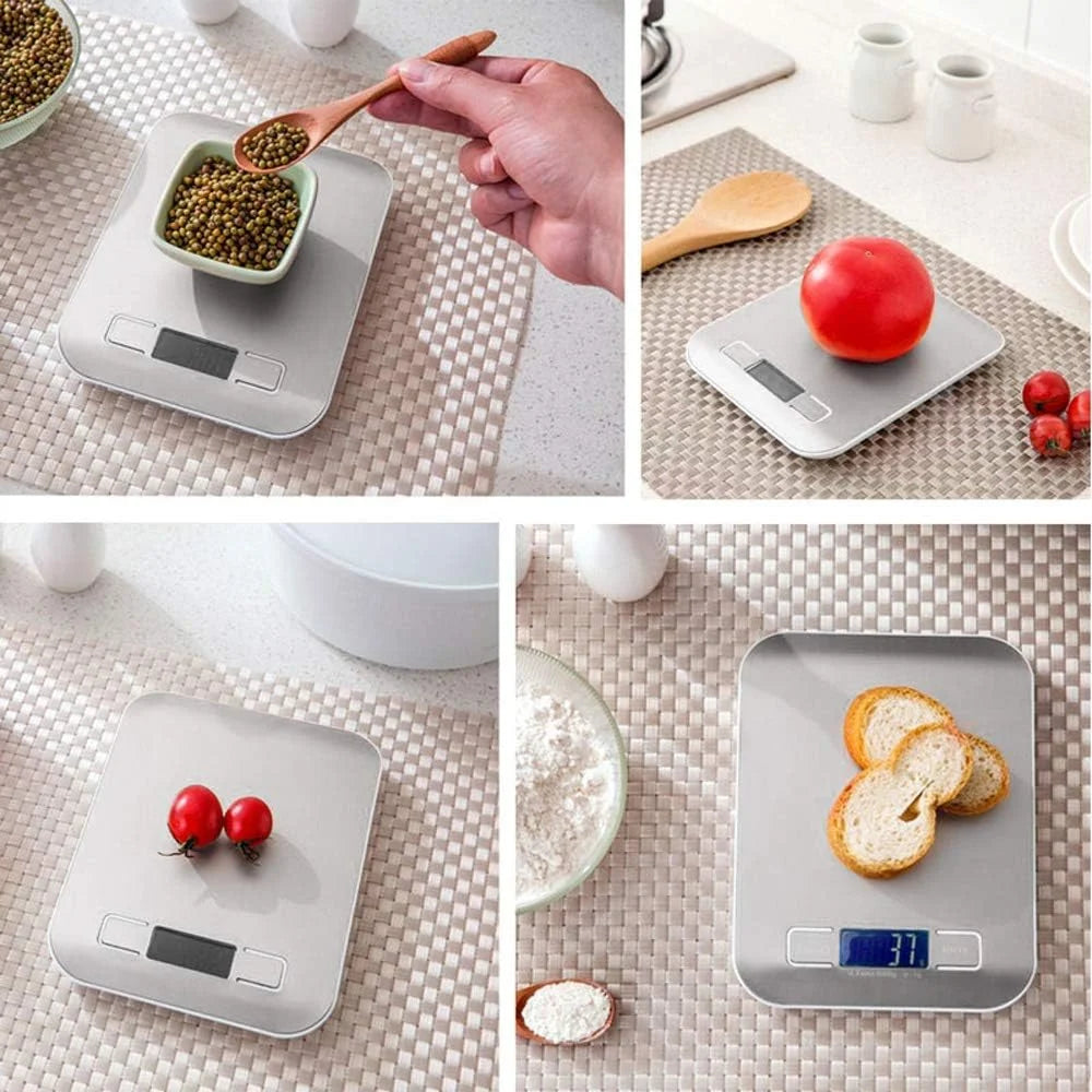 Digital Kitchen Scale with LED Display (5/10kg)
