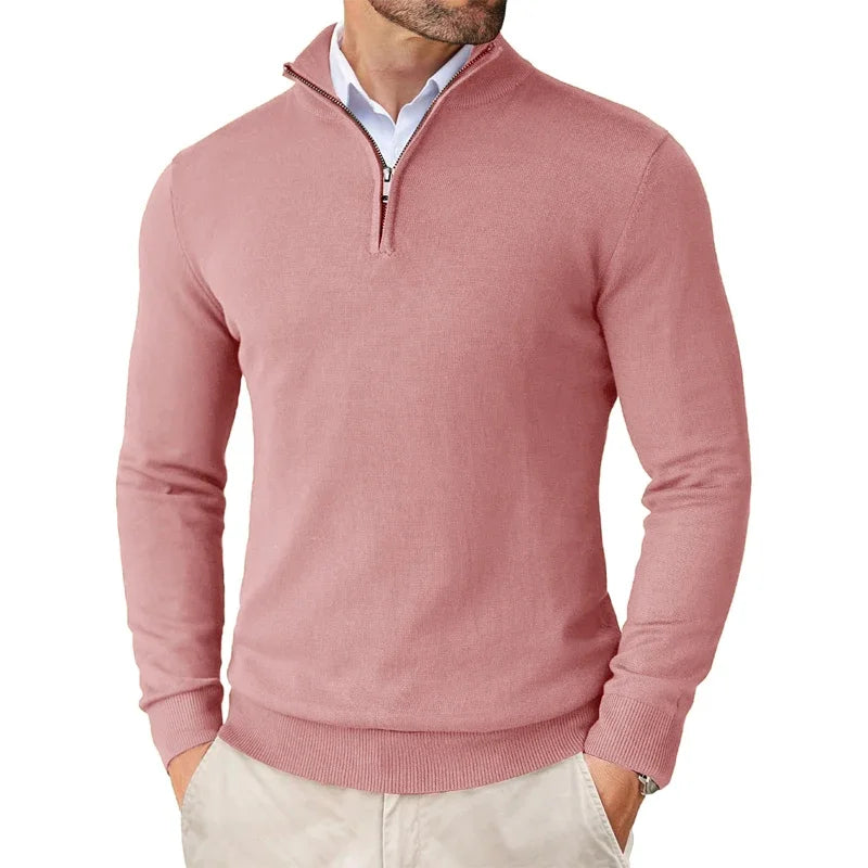 Men's Lightweight Quarter-Zip Sweater