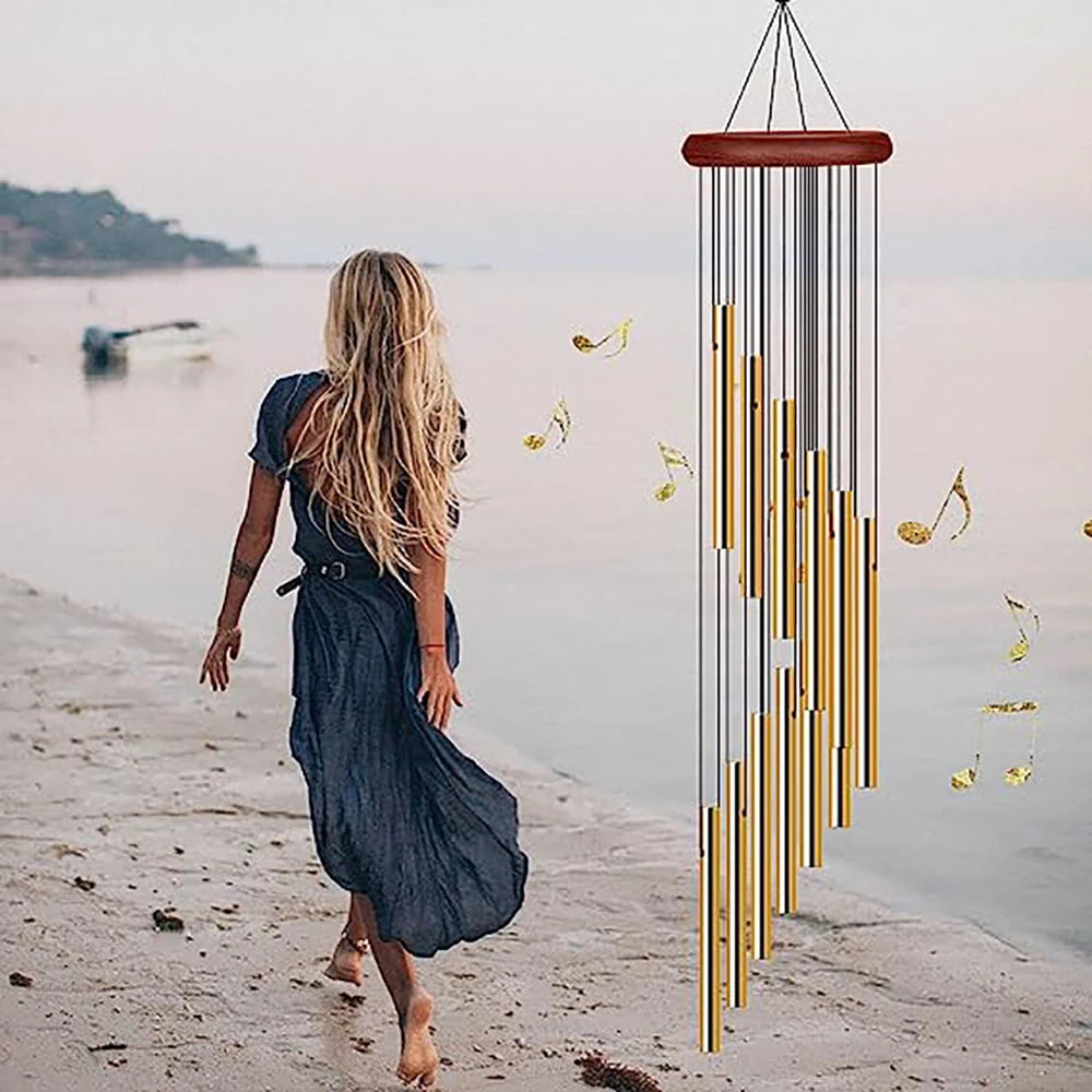 12-Tube Aluminum Wind Chimes