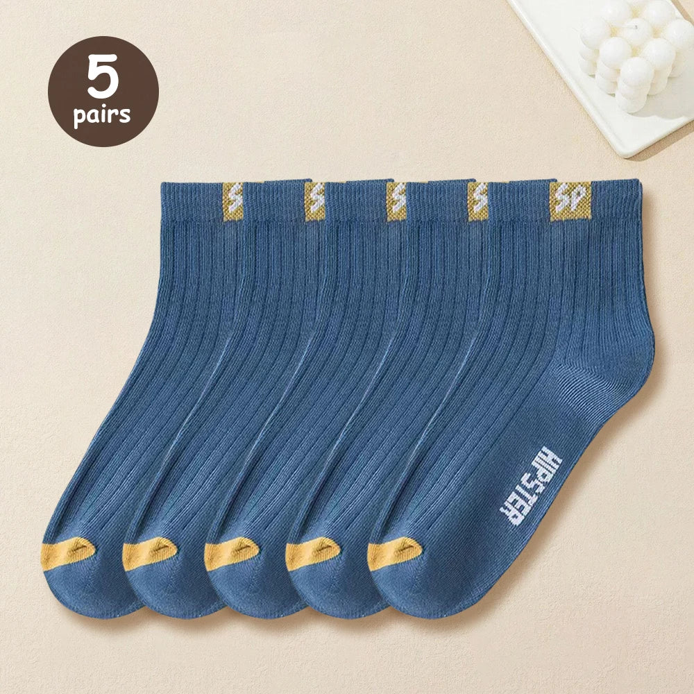 Men's Breathable Sports Socks (5–20 Pairs)