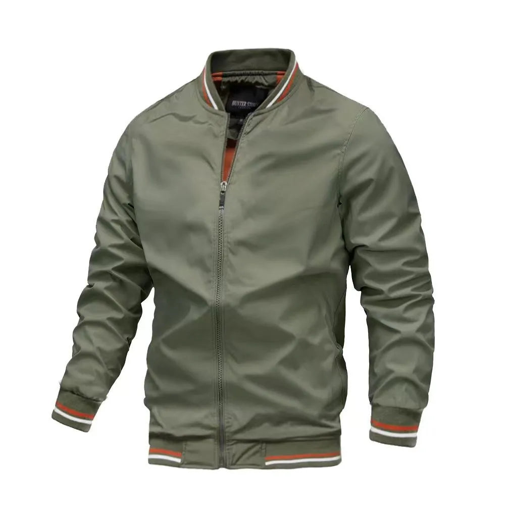 Men's Slim Fit Bomber Jacket