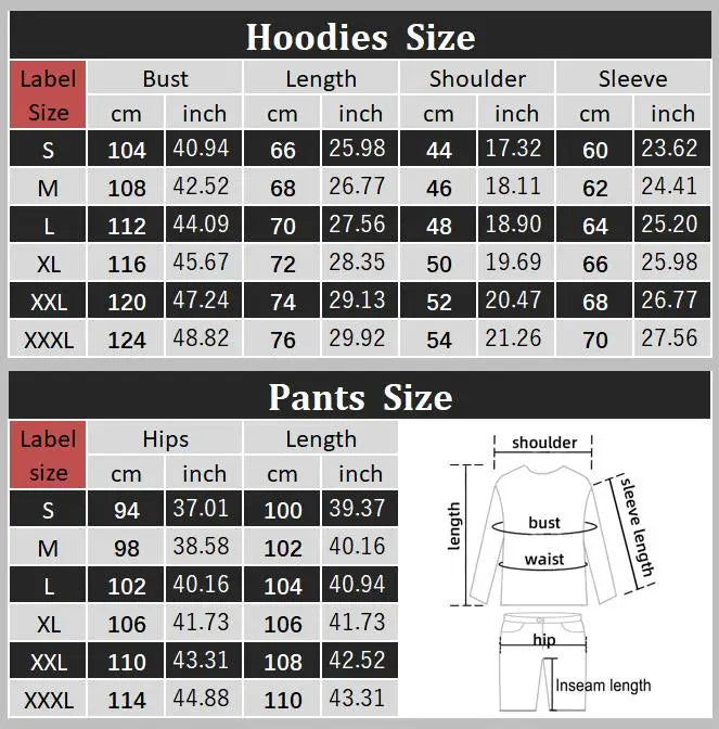 Women's 2-Piece Hoodie & Pants Tracksuit
