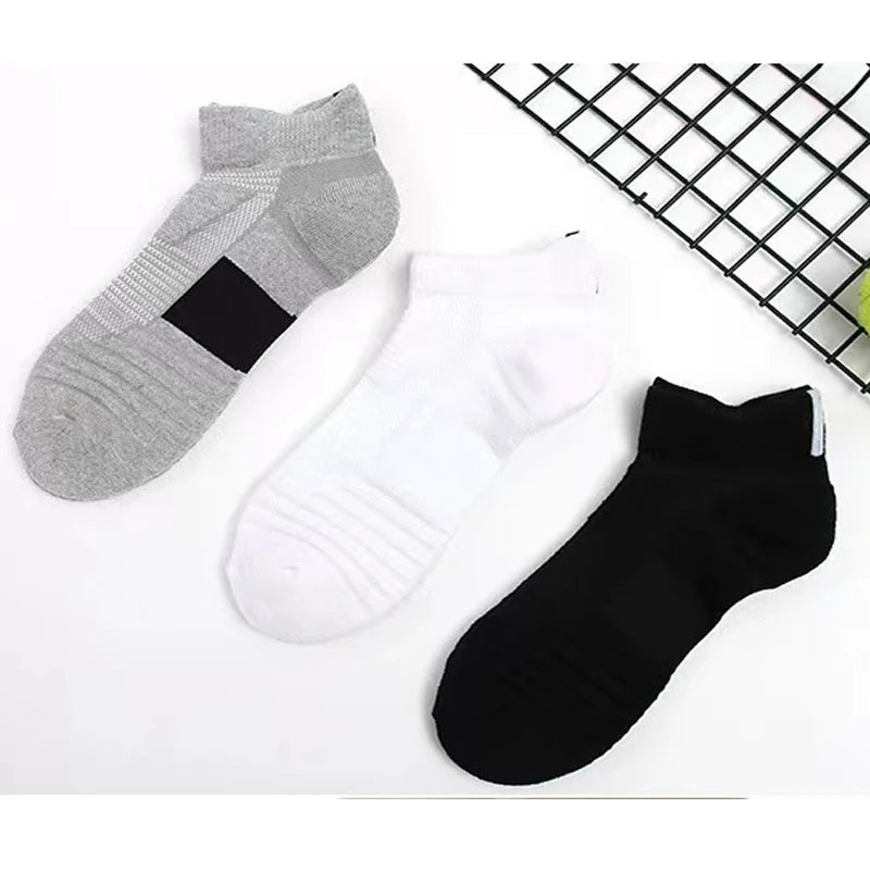 Cushioned Mesh Athletic Socks (3 Pairs)