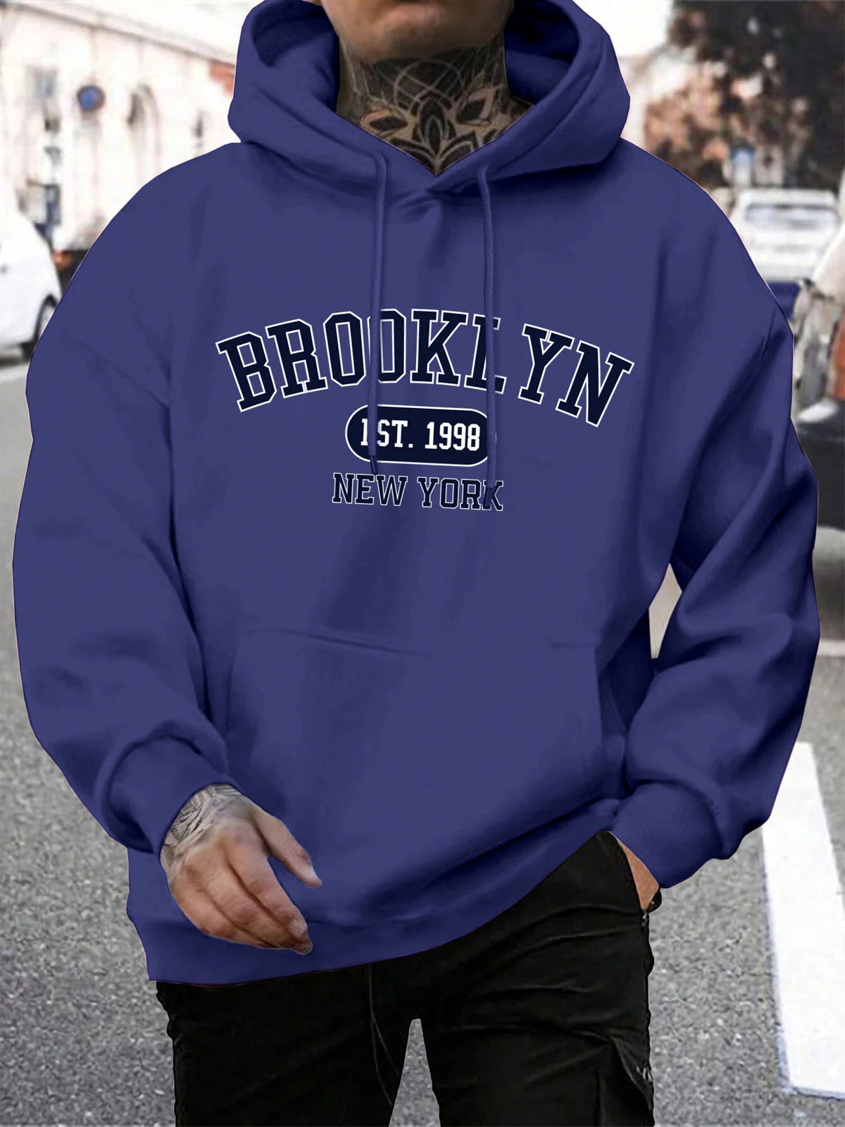 Men's Brooklyn Print Hoodie