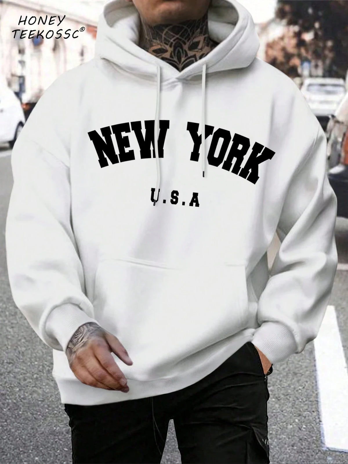 Men's Brooklyn Print Hoodie