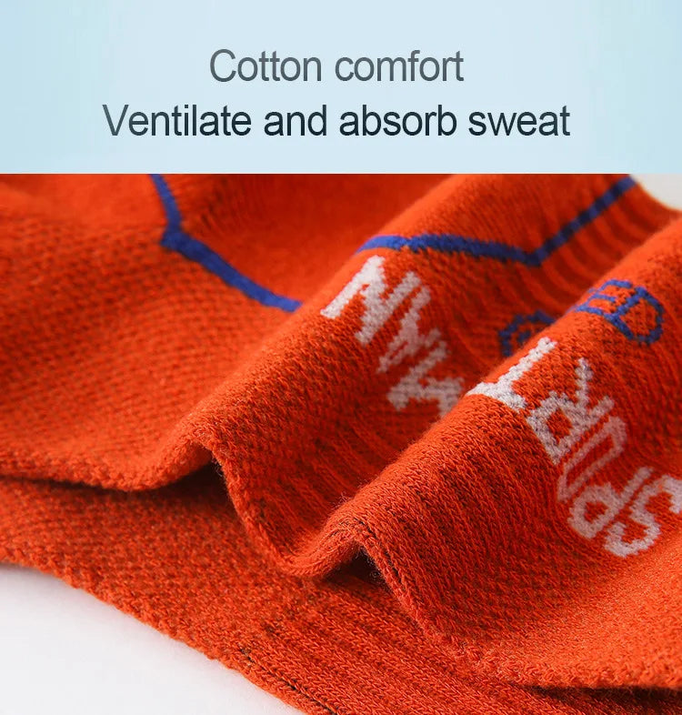 Men's Breathable Mesh Sports Socks (6 Pairs)
