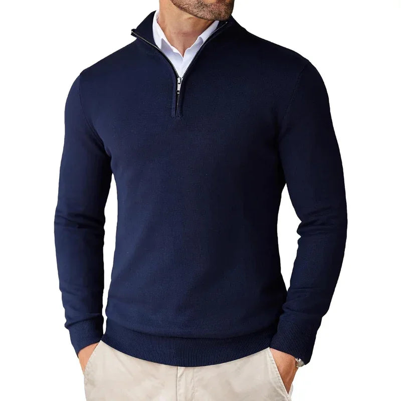 Men's Lightweight Quarter-Zip Sweater