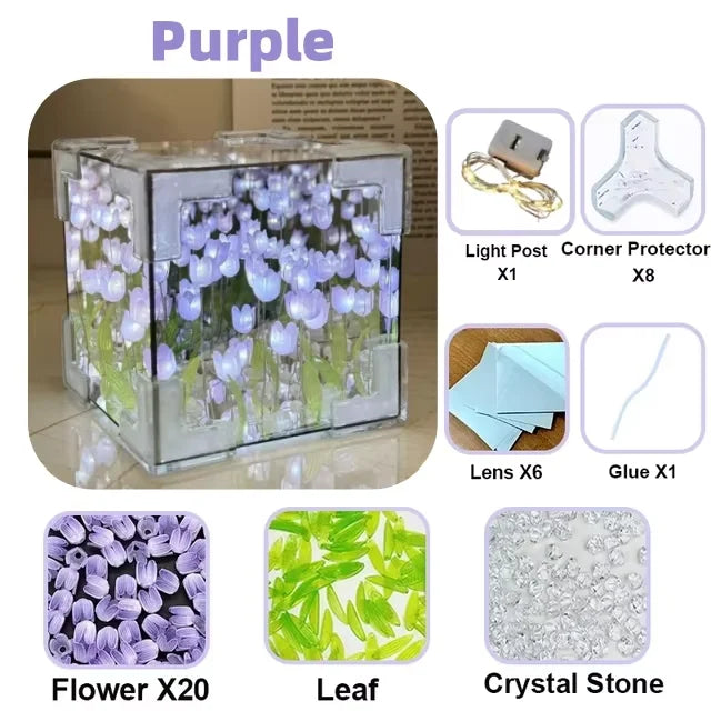 DIY Tulip Flower Night Lamp Kit