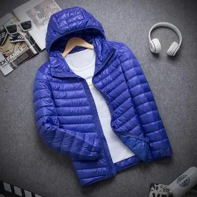 Men's Lightweight Hooded Down Jacket