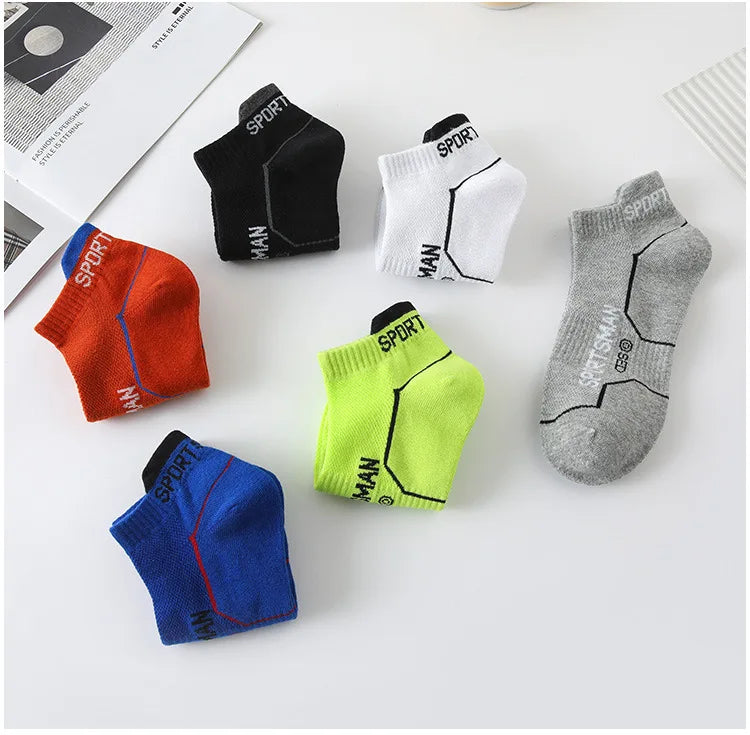 Men's Breathable Mesh Sports Socks (6 Pairs)