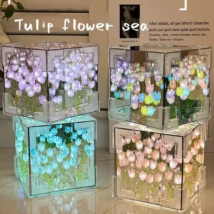 DIY Tulip Flower Night Lamp Kit