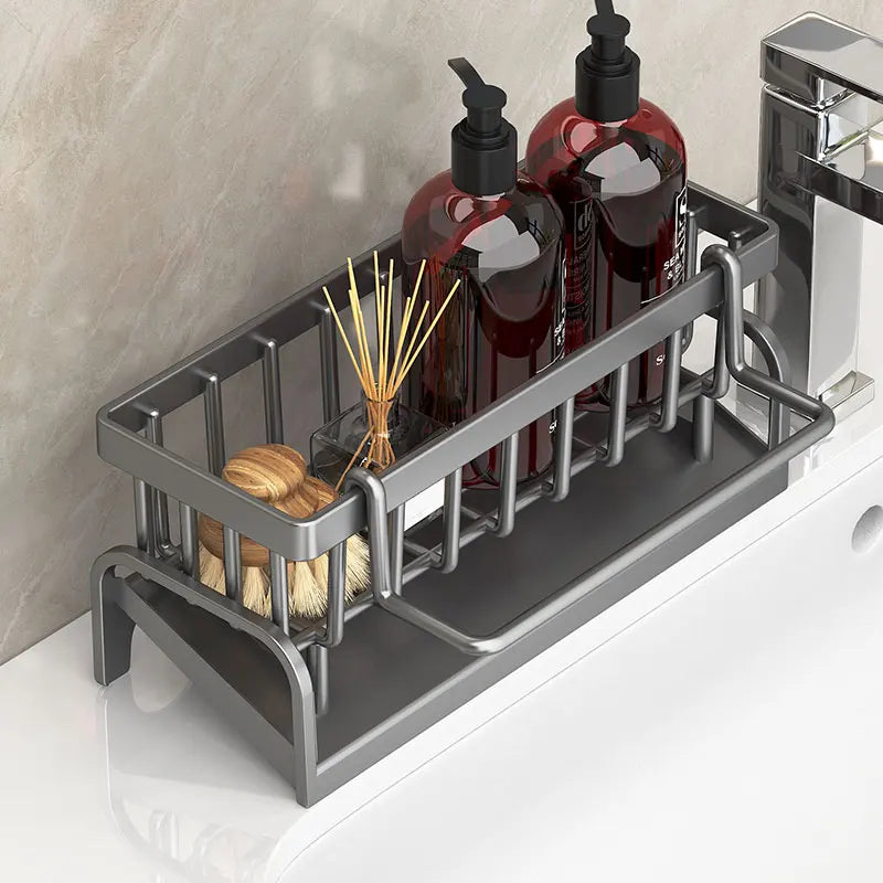 Sink Sponge & Dish Cloth Draining Rack