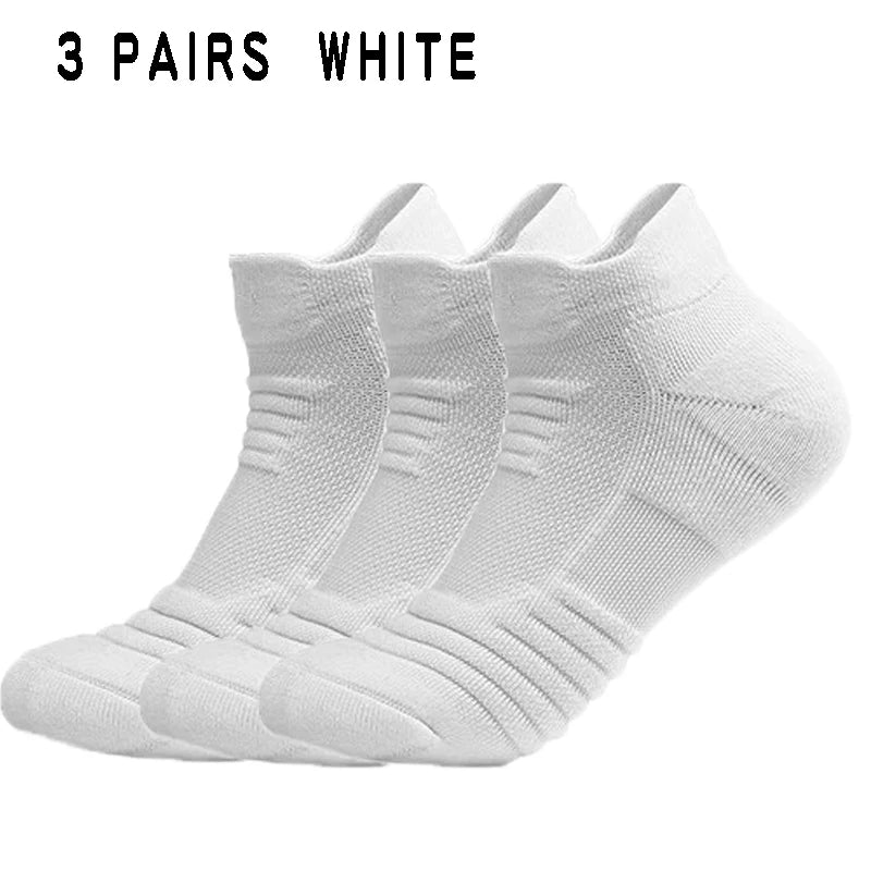 Cushioned Mesh Athletic Socks (3 Pairs)