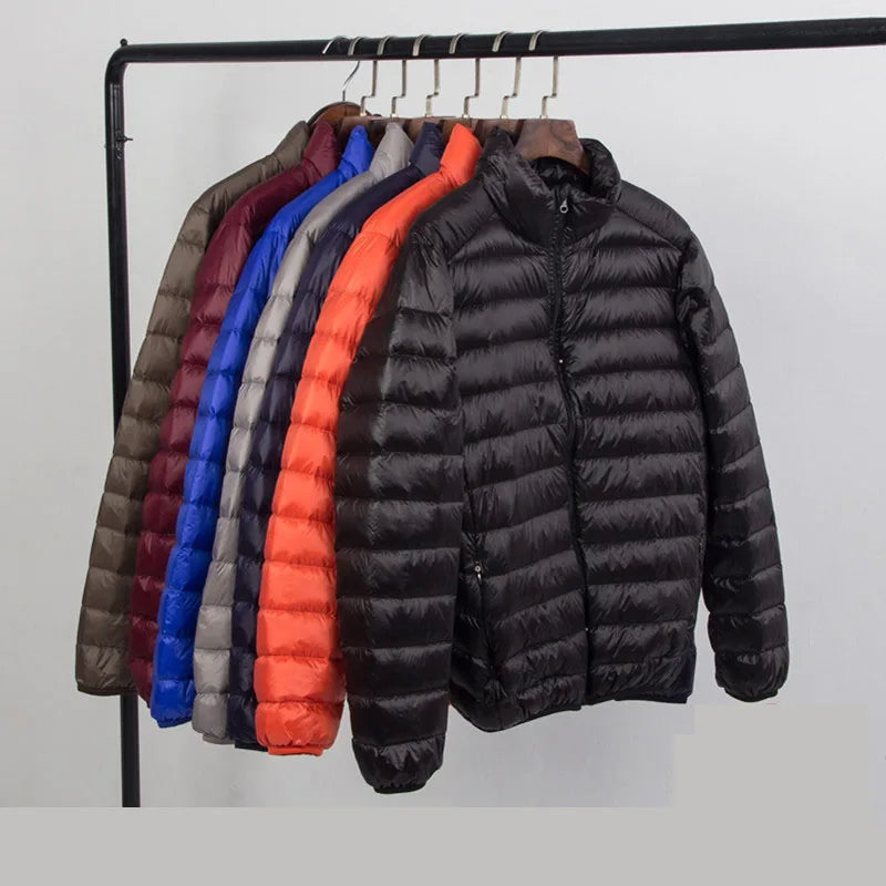 Men's Lightweight Hooded Down Jacket