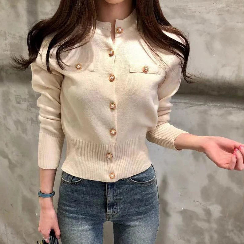 Women's Knitted Cardigan Sweater Coat