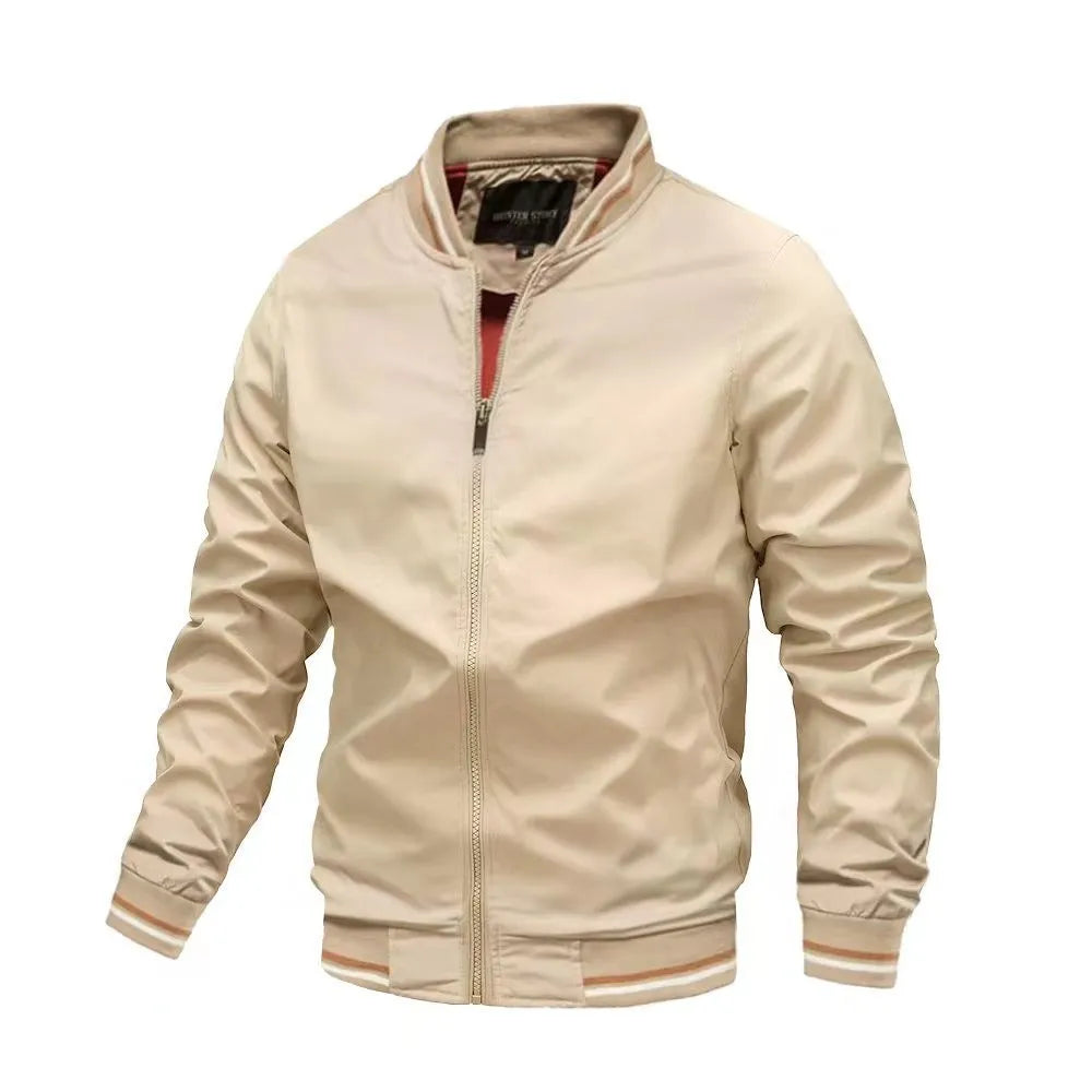 Men's Slim Fit Bomber Jacket