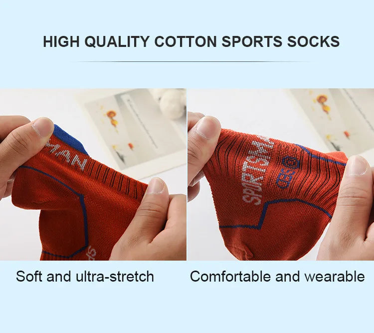 Men's Breathable Mesh Sports Socks (6 Pairs)