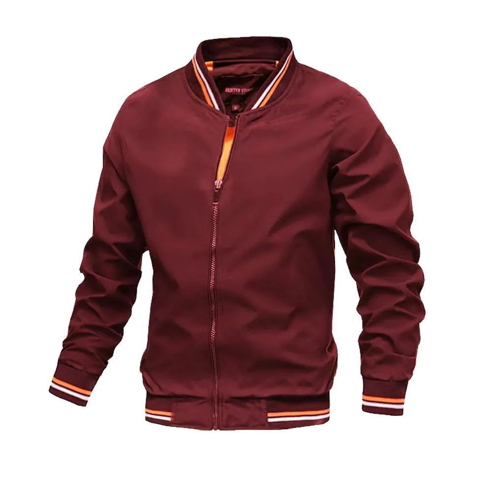 Men's Slim Fit Bomber Jacket
