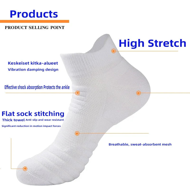 Men's Anti-Slip Football Socks (1/3 Pairs)