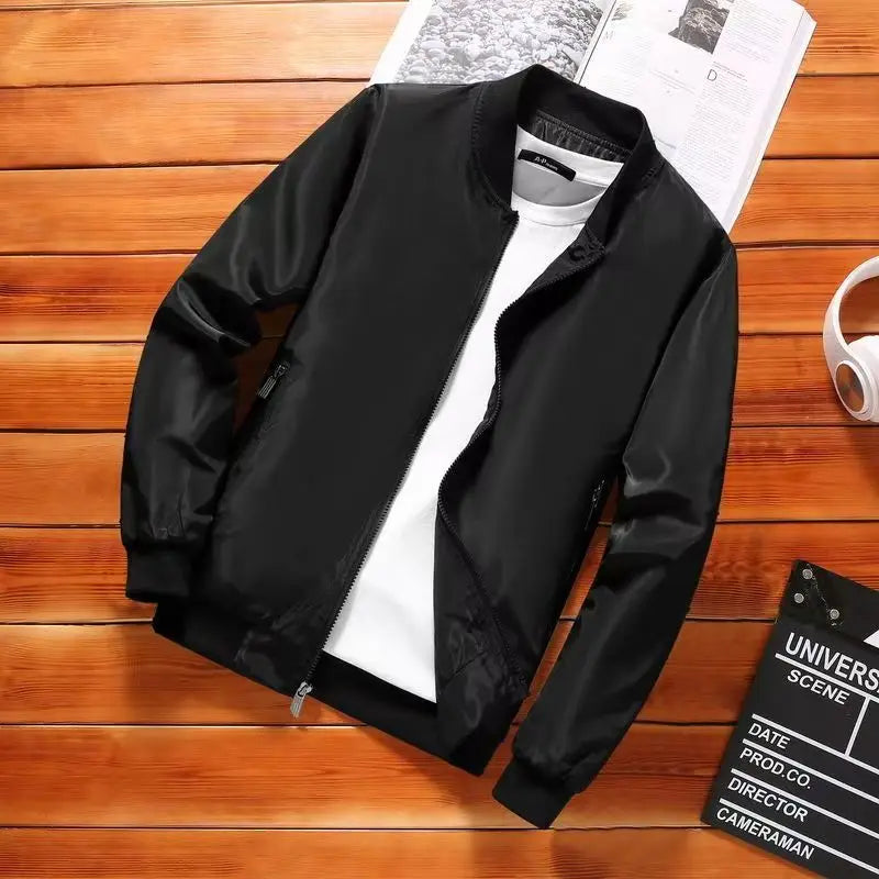 Men's Slim Fit Bomber Jacket