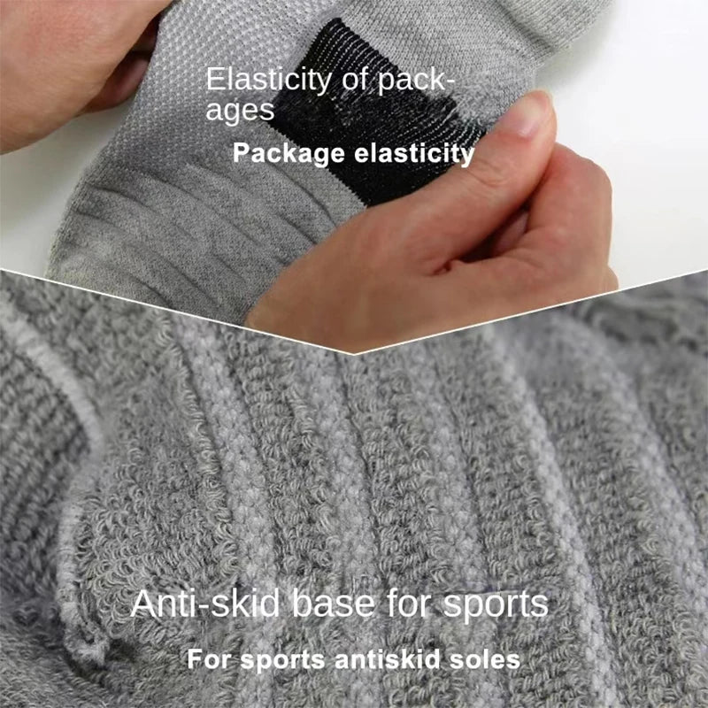 Cushioned Mesh Athletic Socks (3 Pairs)