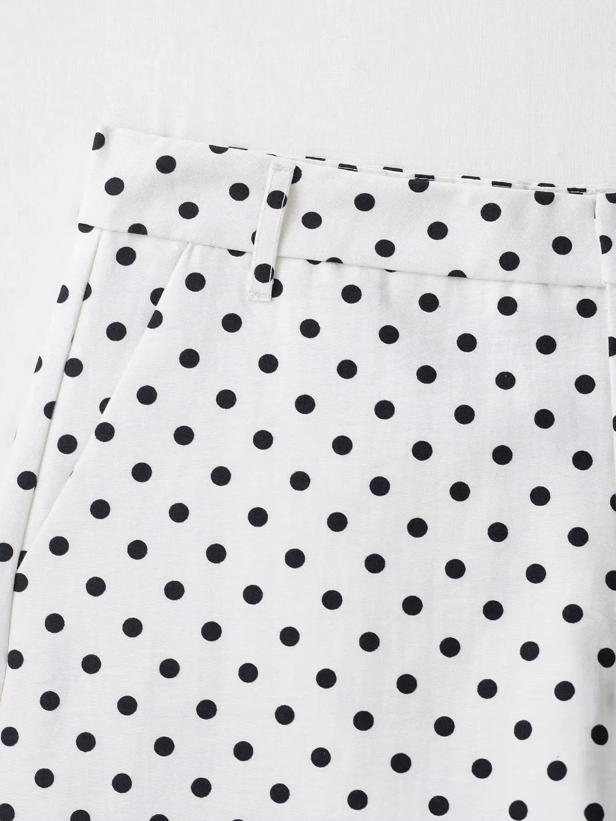 Women's Polka Dot Turtleneck Zip Jacket