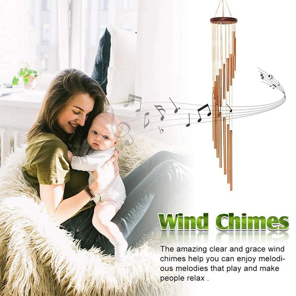 12-Tube Aluminum Wind Chimes