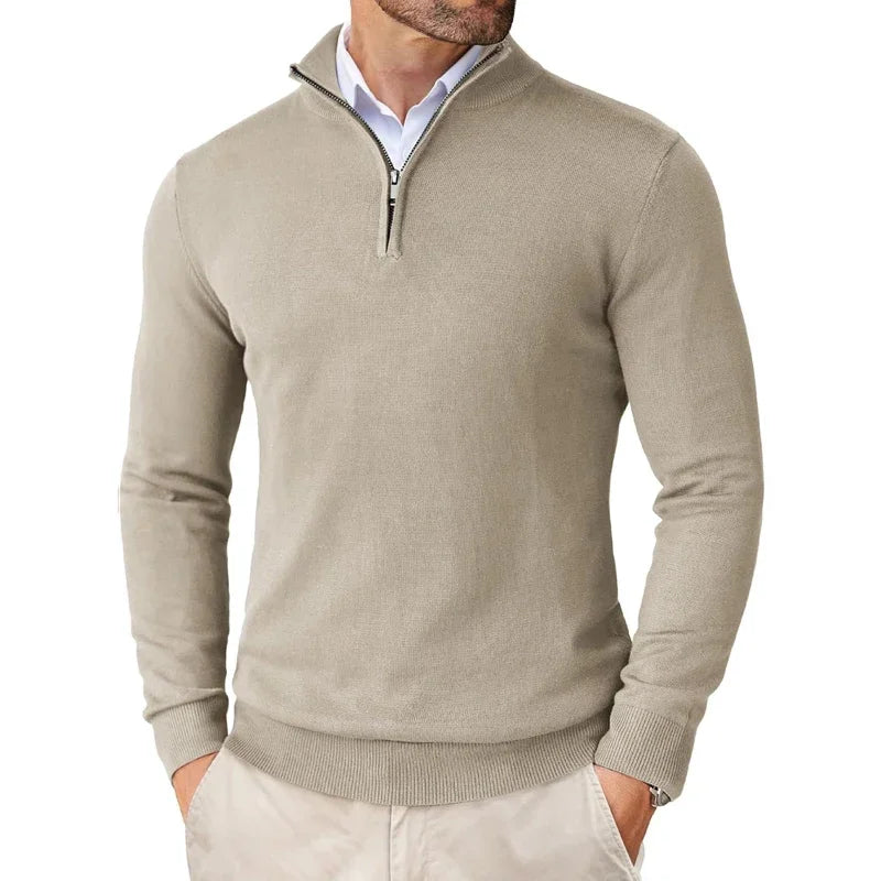 Men's Lightweight Quarter-Zip Sweater