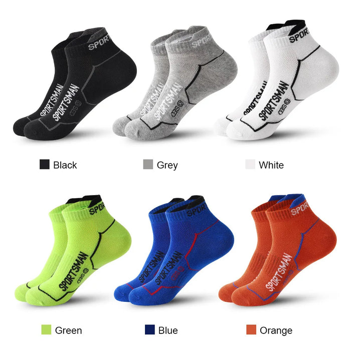Men's Breathable Mesh Sports Socks (6 Pairs)